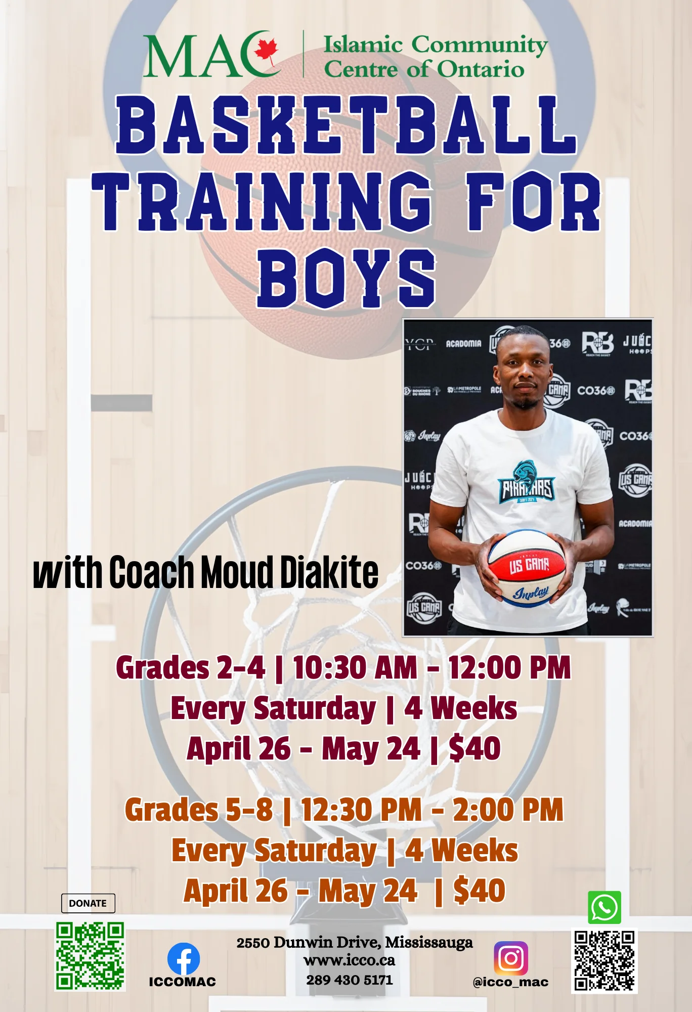 Basketball Training for Boys